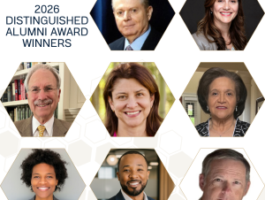 2026 Distinguished Alumni Award honorees 8 individual headshots